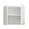 Hängeschrank- B ca. 50 cm, Weiß, Matt