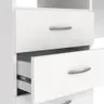 Schreibtisch - LB ca. 120x48 cm, Weiß