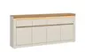 Sideboard - mit Beleuchtung, B ca. 194 cm, Kaschmir, Stone Eiche Nachbildung
