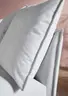 Ecksofa Palazzina - Longchair links, 1,5-sitzer, Stoff, Hellgrau