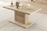 Couchtisch - LB ca. 95x55 cm, Eiche Nachbildung, Eiche massiv geölt