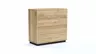 Schubkasten Williston - Korpus Wildeiche bianco / Front sandgestrahlt
