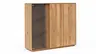 Highboard Saratoga - Wildeiche massiv, natur geölt