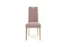 Stuhl  SITTING TOGETHER_S- Stoff, Rosa, Eiche Natur