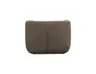 Sessel Stormy - drehbar, Leder, Taupe