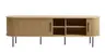 TV-Lowboard - B ca. 180 cm, Eiche Furnier, Natur