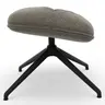 Hocker Unn - Stoff, Taupe