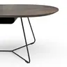 Couchtisch Fano - LBH ca. 121x75x38 cm, Ceramistone, Graubraun