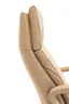 Sessel - Größe M, Relaxfunktion, Leder, Beige