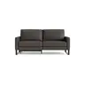 Sofa Enna - 3,5-Sitzer mit motorischer Relaxfunktion und Sitzvorzug, Leder, Dunkelbraun