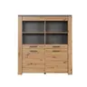 Highboard - Eiche Dekor, Graphit