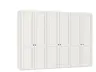 Drehtürenschrank JOIN IT- B ca. 303 cm., Cremeweiss, Weiss