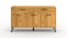 Sideboard Savannah - Wildeiche massiv, natur geölt