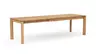 Esstisch Farmingdale - ausziehbar, Platte mit schräger Kante, LB ca. 180x90 cm, Eiche massiv, geölt