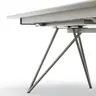 Esstisch Sedana - ausziehbar, LB ca. 200x100 cm, HPL, Grau