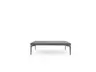 Couchtisch Loretto - LHB ca. 110x32x60x cm, Lack, Anthrazit