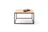 Couchtisch Kai - LBH ca. 65x65x37 cm, Asteiche massiv