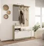Garderobe - Sonoma, Weiß