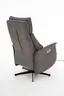 Sessel - Relaxfunktion motorisch, Stoff, Anthrazit