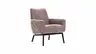 Sessel Matina - Größe L, Velour, Mauve