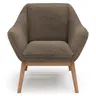 Sessel Karasu - Posh, Stoff, Taupe