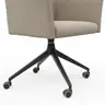 Armlehnstuhl Cosyra - drehbar, Stoff, Beige