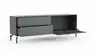 Lowboard Edge - B ca. 180 cm, Lack, Graphit
