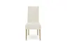 Stuhl SITTING TOGETHER_K- Stoff, Creme, Eiche Natur