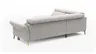 Sofa Maryville - Eckelement und Abschlussteil medium links mit 2,5-Sitzer, inkl. Schlaffunktion, Stauraum, Armlehne/Kopfteil verstellbar, Stoff, Beige