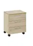 Rollcontainer - B ca. 40 cm, Sonoma Eiche Nachbildung