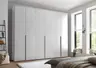 Drehtürenschrank- B ca. 270 cm, Weiß
