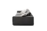 Megasofa Juni Lounge- B ca. 292 cm, Stoff, Anthrazit