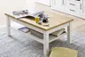 Couchtisch - LBH ca. 114x70x46 cm, Pinie Nachbildung