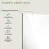 Spiegel - LB ca. 60x79 cm, Rauchsilber