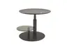 Couchtisch - höhenverstellbar, Durchmesser ca. 80 cm, Anthrazit