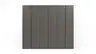 Drehtürenschrank Loretto - B ca. 280 cm, Lack matt, Anthrazit