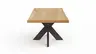 Esstisch Clifton - LB ca. 240x100 cm, Wildeiche massiv