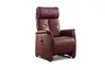 Fernsehsessel EM Gotha - Relaxfunktion (2-motorisch), Leder, Bordeaux