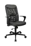 Chefsessel Director 80 - Stoff, Schwarz
