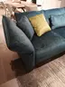 Ecksofa Motone - Trapezsofa links, 2,5-Sitzer, Stoff, Türkis