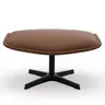Hocker Helge - Leder Anilin, Cognac
