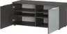 Schuhbank GILLIAN - B/H/T ca. 97x47x40 cm, Graphit