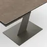 Esstisch Iseo - LB ca. 140x80 cm, ausziehbar, Keramik, Grau