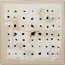 Bild- Gerahmt, BHT ca. 123x123x5 cm, Baumwolle, Beige , Schwarz