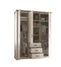 Kleiderschrank - B ca. 164 cm, Anderson Pine Nachbildung, Artisan Eiche Nachbildung