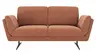 Sofa Tova - 2-Sitzer inkl. Rücken- und Armlehnfunktion, Kufe, Stoff, Rost