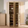 Schuhschrank FAID- B ca. 109 cm, Sandeiche Dekor