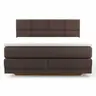 Boxspringbett Alpin Luxe - Liegefläche ca. 180x200 cm, Stoff, Dunkelbraun