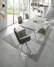 Esstisch Sedana - LB ca. 200x100 cm, HPL, Grau