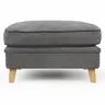 Hocker Mapleton - Stoff, Anthrazit
